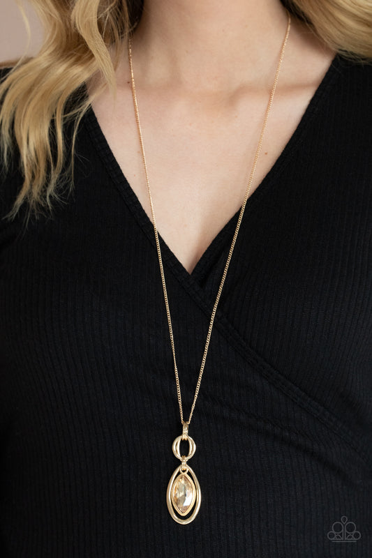 Glamorously Glaring - Gold-
