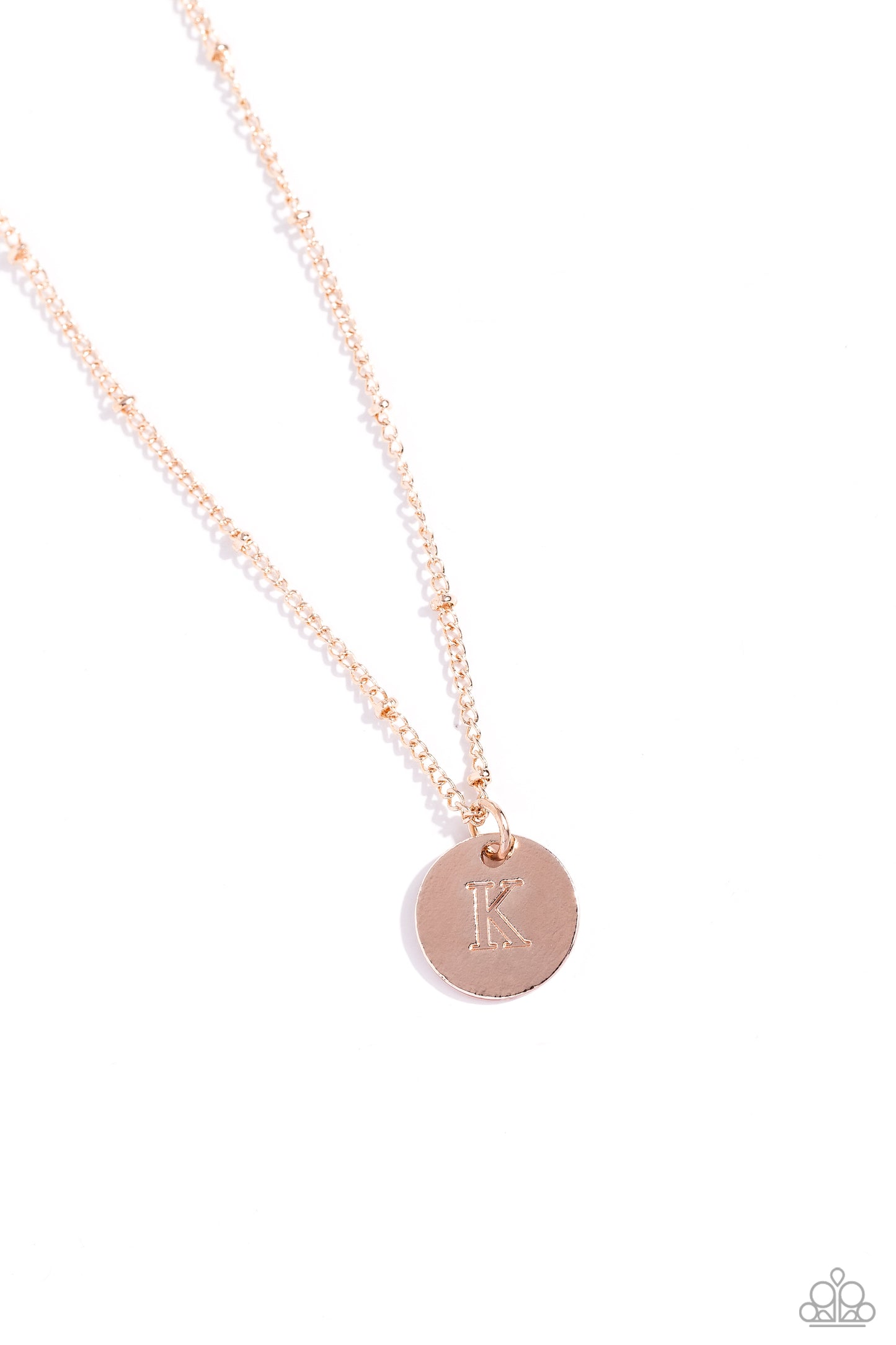 Initial Elegance - Rose Gold - K