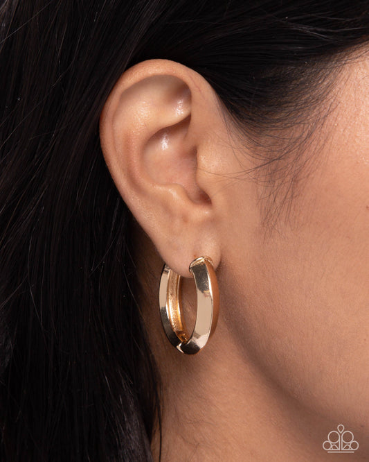 Hinged Homage - Gold